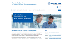 Desktop Screenshot of conworx-service.com